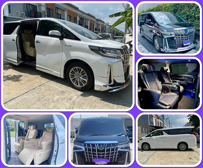 รถเช่าพร้อมคนขับ alphard